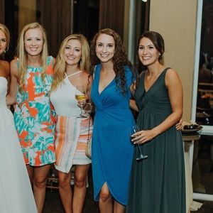 Blue Everly Boutique dress. High quality and worn once!